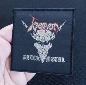 Venom Black Metal Woven Sew On Battle Jacket LICENSED Band Patch - Picture 1 of 7