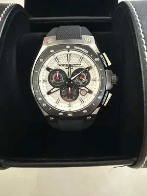 Jorg Gray JG8300 Swiss Movement Men’s Watch With Date Rubber Band New - Image 1 of 4