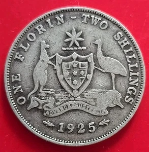 Australia 1925 Florin - Bild 1 von 2