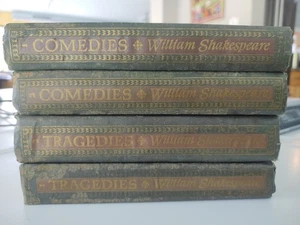 4er Set 1944 Shakespeare Komödien & Tragödien Hardcover Bücher - Bild 1 von 5