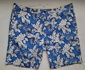 Tommy Bahama Blue Splash Shorts Mens 40 Linen Blend 9 Inch Inseam - Picture 1 of 9