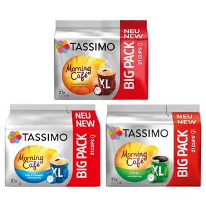 TASSIMO Kapseln T-Discs Morning Café XL Big Packs Mix-Paket Filter Mild&Smooth - Bild 1 von 19