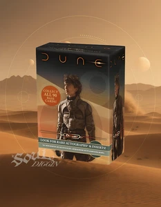 2024 Dune Topps Chrome Factory Sealed Value Blaster Box / Ships Today 🔥🥶 - Picture 1 of 1