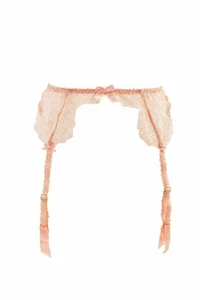 L'AGENT BY AGENT PROVOCATEUR Womens Suspender Delicate Beige S - Picture 1 of 4