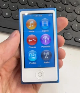 Apple iPod Nano 7th Generation (16GB) Music MP3 Mp4 Player Excellent New Battery - Picture 1 of 18