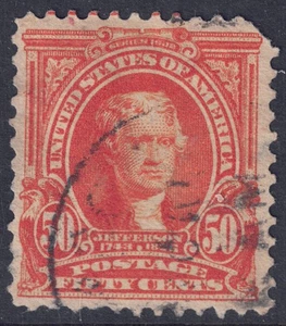 USA 1903 Thomas Jefferson (50c arancio) us - Picture 1 of 1