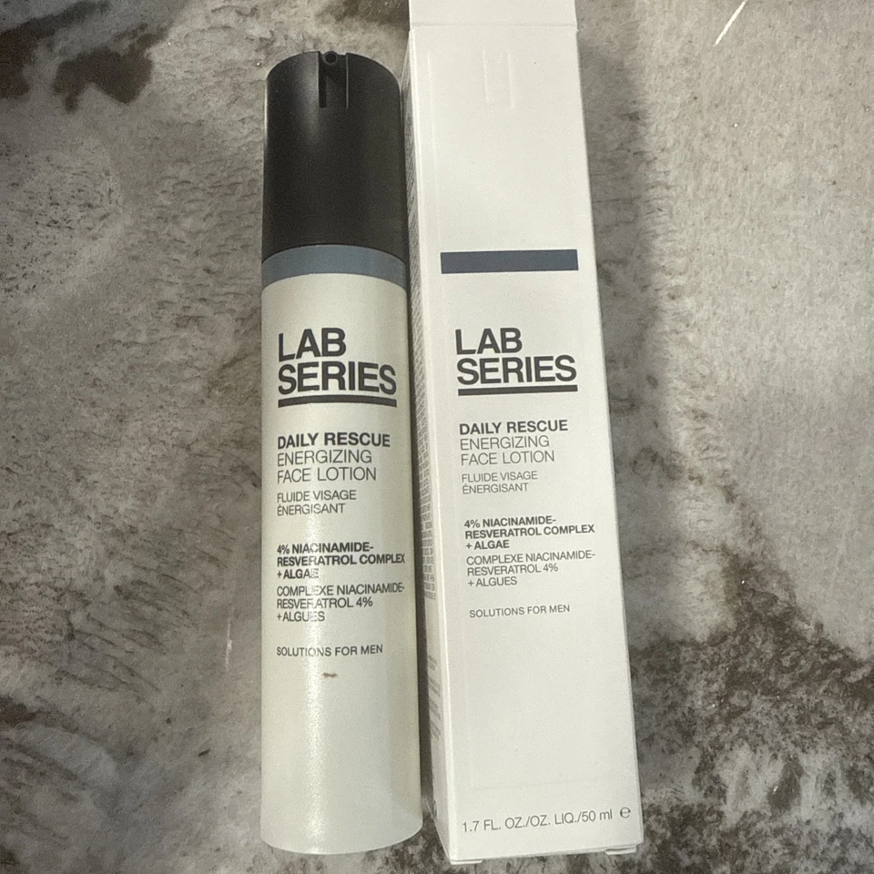 Loción facial energizante Lab Series Daily Rescue para hombre 50 ml nueva en caja Foto 1 de 3