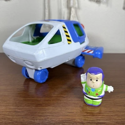 Nave espacial Fisher-Price Little People Disney Toy Story Buzz Lightyear Foto 1 de 4