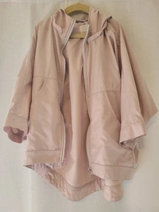 Zara Kids Girl Windbreaker Pink Hooded Jacket 6/7year 122cm - Picture 1 of 5