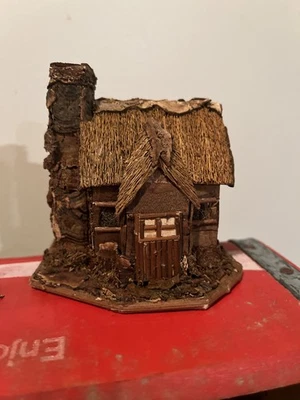 老式手工仙女屋,木制仙女屋,小屋装饰,乡村风格房屋 — 第 1/4 张图片