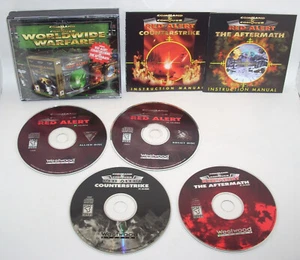 Command & Conquer: Red Alert, Counterstrike and Aftermath (PC CD-ROM) Win 95 DOS - Picture 1 of 6