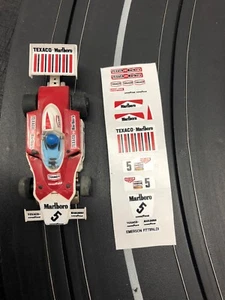 Aurora G+ Thermal Print Decals MCLAREN M23 EMERSON FITTIPALDI #5 - Picture 1 of 4