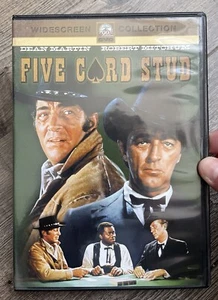 DVD "Five Card Stud" Dean Martin Robert Mitchum - Picture 1 of 3