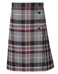 KELSO Tartan KILT/skirt-INSIDE WAIST ADJUSTER QUALITY Tartan SCHOOL/HOME KILT - Picture 1 of 10