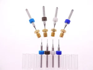 8pc J-head .2mm .3mm .4mm .5mm 3D Printer Extruder Clogged Nozzle Kit E-3D V5 V6 - Picture 1 of 1