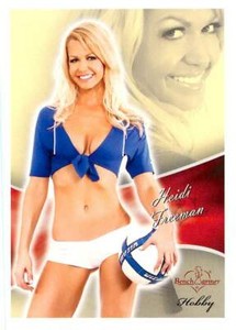 Heidi Freeman 89 2013 Bench Warmer Hobby Gold Parallel