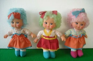 BAMBOLINA CAPELLI LANA TIRABACI FIBA MADE IN ITALY ANNI '80 - Picture 1 of 1