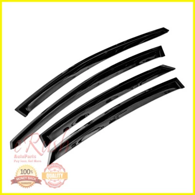 FOR 2011-2016 HYUNDAI ELANTRA SMOKED WINDOW VISOR SUN WIND DEFLECTOR RAIN SHADE - Image 1 of 2