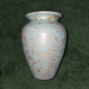 Large Blue and Copper Decorative Vase - Made in Italy - Picture 1 of 6