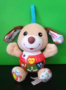 VTech Baby Cuddle and Sing Puppy Hanging Toy Lights Sounds Music - Picture 1 of 2