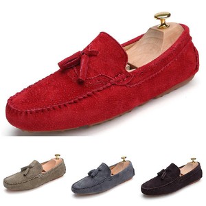 Mens Driving Moccasins Tassels 5 Color Breathable Flats Slip on Loafers Shoes Sz