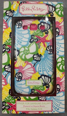 Funda rígida para teléfono celular Lilly Pulitzer Chiquita Bonita Samsung Galaxy S 3 nueva con etiquetas Foto 1 de 3