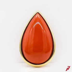 Colgante De Coral 18K Oro Amarillo Hecho A Mano - Imagen 1 de 2