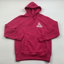 Palace Skateboards Unisex Surkit Hoodie Pink Drawstring Cotton Pullover S New