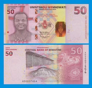 2024 ! Eswatini Swaziland 50 Emalangeni P 46 New 2024 Commemorative UNC - Picture 1 of 1