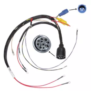 Johnson Evinrude 70 HP 3Cyl. 1988 Engine Wire Harness 583560 CDI Electr 413-3560 - Picture 1 of 10