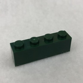 LEGO 3010 Dark Green Brick 1 x 4 (x2)