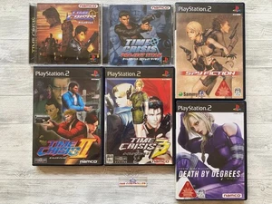 SONY PS 1 2 Time Crisis 2 3 & Project Titan & Spy Fiction & Death By Degrees set - Picture 1 of 14