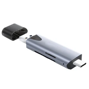 2 in 1 Type-C/USB 3.0 Card Reader TF/ Card Reader High Speed Card Reader6679 - Zdjęcie 1 z 7