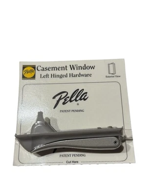 Herrajes para ventana abatible Pella con bisagras izquierdas - Nuevo stock antiguo TP465-1001 Foto 1 de 2