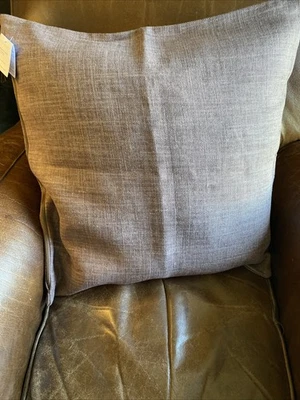 Pottery Barn Belgian Linen Libeco 24 “ Pillow Cover  NWT Mulberry - Image 1 of 4