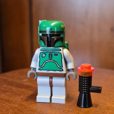 Lego sw0002a 2006 Boba Fett - Juego de minifiguras Star Wars gris azulado 6209 6210 Foto 1 de 4