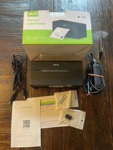 NELKO PL70e-BT Bluetooth & USB Thermal Label Printer W/ Cable + Power Adapter - Picture 1 of 3