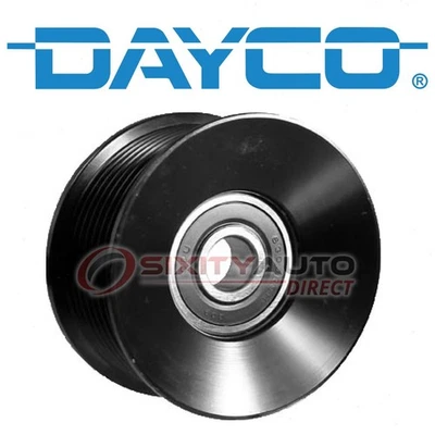 Dayco Drive Belt Idler Pulley for 2012-2013 Ford F-350 Super Duty 6.7L V8 - qo - Imagem 1 de 4