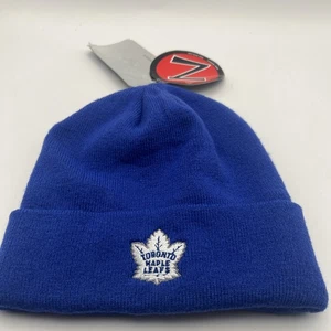 Toronto Maple Leafs NHL Team  Eclipse Cuffed Knit Beanie Winter Hat Watch Cap - Picture 1 of 6