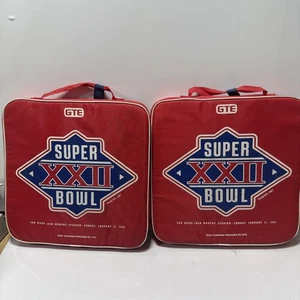 SUPER XXII SCHÜSSEL SITZKISSEN WASHINGTON REDSKINS vs DENVER BRONCOS - Bild 1 von 13