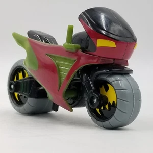 Imaginext DC Super Friends MOTO ROBIN'S ciclo rojo verde baticiclo - Imagen 1 de 10