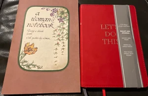 C.R. Gibson (Let’s Do This) Bullet Log Journal & A Woman’s Notebook - blank NEW - Picture 1 of 15