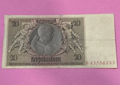  Moneda Reichsmark 20 Reichsbank 1924-1929 Foto 1 de 4