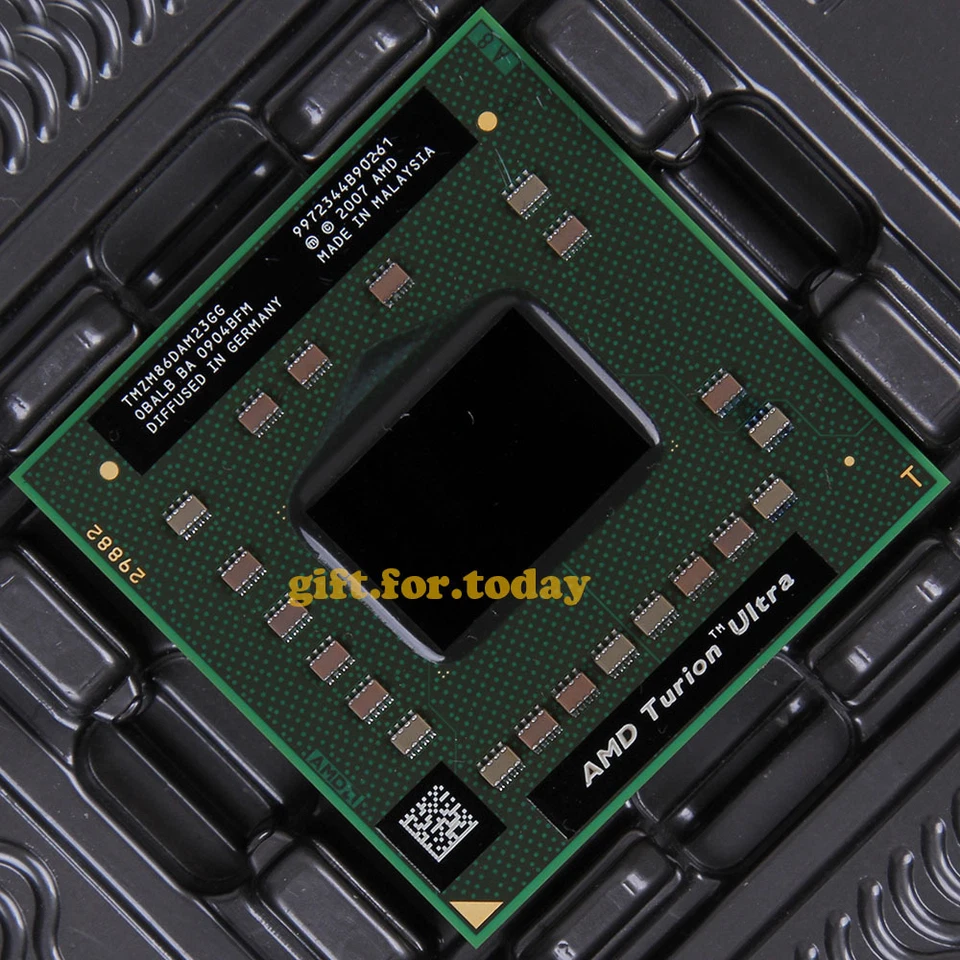 Original AMD Turion X2 Ultra ZM-86 2.4GHz Dual-Core (TMZM86DAM23GG)Processor CPU - Image 1 of 1