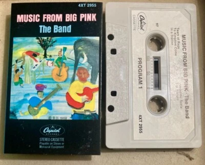 The Band-Music from big pink'-orig. 1968 cassette tape-Tested-Dylan-The Weight - Image 1 of 4