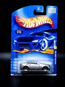 2001 Hot Wheels Collector No 225 Mercedes-Benz SLK Mattel Wheels Silver - Bild 1 von 5