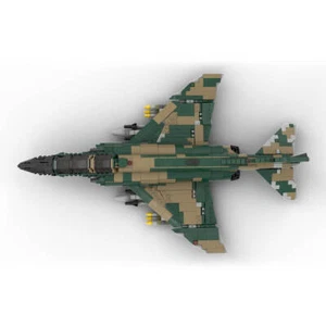 MOC-178143 F-4 Phantom II AIR FORCE Fighter Bomber 952 Pieces Gift for Christmas - Picture 1 of 7