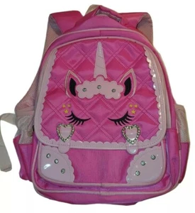 Fashion Unicorn Bling Backpack Women Girls Shoulder Bag School Daypack Used - Picture 1 of 8