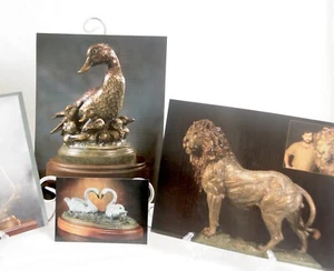 Geoffrey C Smith Bronze Sculpture Artist Portfolio Proposal Images Signature - Picture 1 of 3