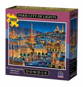 Parigi Città delle Luci puzzle 1000 pezzi Dowdle arte popolare 10273 - Foto 1 di 4